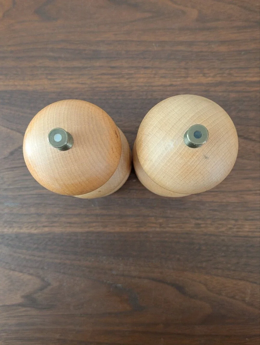 Vintage Denmark Mid-Century Salt And Pepper Grinders 6
